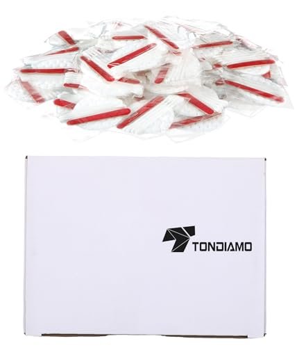 Tondiamo 100 Pieces Hotel Vanity Kit Individually Wrapped Hotel Amenities Disposable Travel Size Hospitality Supplies, Each Includes 2 Cotton Pads 4 travel qtips Nail File for Motels Makeup Toiletry - Image 8