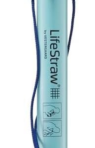 LifeStraw Personal Water Filter for Hiking, Camping, Travel, and Emergency Preparedness