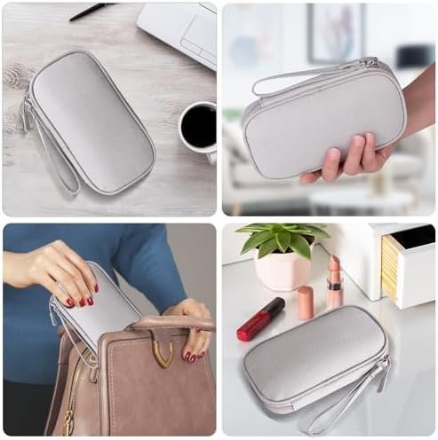Universal Cable Organizer - Electronics Accessories Bag for Charger, Phone, Memory Card, Travel Gadget Bag (Grey) - Image 6