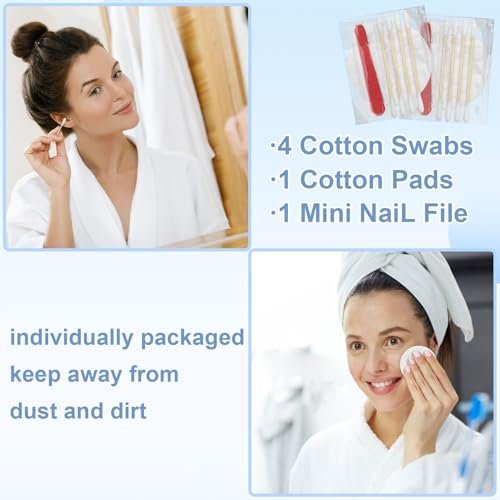 Toiletry Kits Homeless Personal Hygiene Kits for Homeless Care Package Supplies In Bulk, Disposable Travel Size Essential Women Men Toiletries Set for Hotel, Charity,Camping,Travel (40 Pack) - Image 3