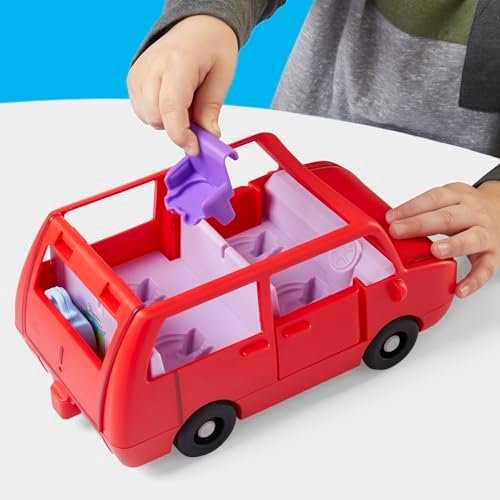 PEPPA PIG Peppa's Big Family Car with 2 Figures (Fits 5), Toy Car Playset for Girls and Boys 3 and Up - Image 7