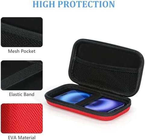 Hard Protective Travel Case, GLCON Electronic Organizer for Anker/Jackery/RAVPower Power Bank, Shockproof EVA Carrying Case for Cell Phones, Travel Gadgets for Cables, Car/GPS Accessories - Image 4