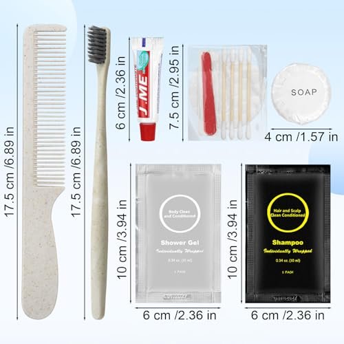 Toiletry Kits Homeless Personal Hygiene Kits for Homeless Care Package Supplies In Bulk, Disposable Travel Size Essential Women Men Toiletries Set for Hotel, Charity,Camping,Travel (40 Pack) - Image 7