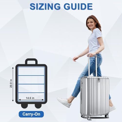 Suitcase Organizer, Travel Luggage Organizer Portable Hanging Travel Shelves Collapsible Hanging Packing Cubes for Carry on Suitcase - Image 6