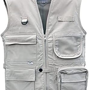 Foxfire Kid's Cargo Explorer Vest for Outdoor, Adventure, Safari and Travel Wear with Pockets, Cotton