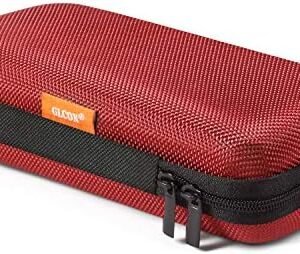 Hard Protective Travel Case, GLCON Electronic Organizer for Anker/Jackery/RAVPower Power Bank, Shockproof EVA Carrying Case for Cell Phones, Travel Gadgets for Cables, Car/GPS Accessories