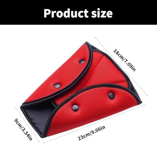 NUEAYMS Car Seatbelt Fixators Travel Harness Enhancer Neck Baby Shoulder Covers for Kids Ensures Proper Fit Family Trip - Image 8