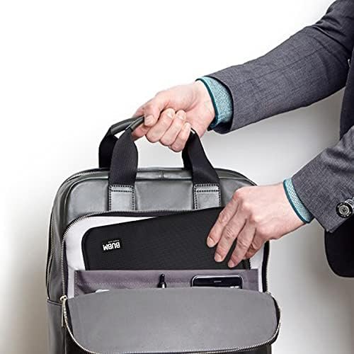 BUBM Double Layer Electronic Accessories Organizer, Travel Gadget Bag for Cables, USB Flash Drive, Plug and More, Perfect Size Fits for iPad Mini (Medium, Black) - Image 7