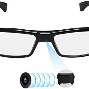 1080P HD Camera Glasses Video Recording Glasses Hands-Free Eyewear Camera for Outdoor Sports, Travel, and Adventures Built-in 32GB TF Card
