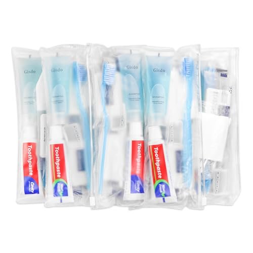 50 Kits Basic Toiletry Kits Homeless Personal Hygiene Kit Bulk Homeless Care Package Supplies Travel Toiletry Kit Homeless Hygiene Kit Bulk for Men Women Disposable Toiletry Kit(10-IN-1) - Image 7