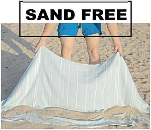 Turkish Beach Towels Vacation Essentials Quick Dry Sand Free Oversized Bath Pool Swim Towel Extra Large XL Blanket Adult Travel Cruise Accessories Must Haves Clearance Stuff Necessities - Image 5