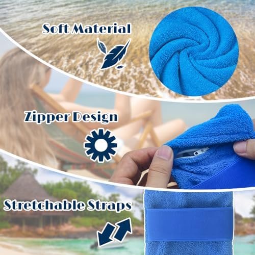 4Packs Sand Remover for Beach, Talc-Free Sand Removal Bags for Adults & Kids, Skin-Friendly Sand Off Bags Beach Vacation Camping Essentials - Image 6