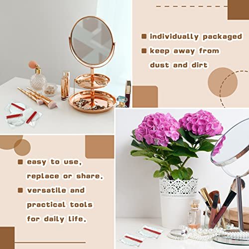 Tondiamo 100 Pieces Hotel Vanity Kit Individually Wrapped Hotel Amenities Disposable Travel Size Hospitality Supplies, Each Includes 2 Cotton Pads 4 travel qtips Nail File for Motels Makeup Toiletry - Image 6