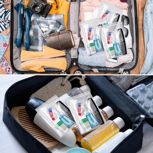 60 Pcs Basic Toiletry Set Homeless Hygiene Kits Homeless Care Package Supplies Travel Toiletry Bulk for Men Women Charity Reusable Supplies - Image 5