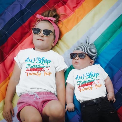 2025 Family Cruise Shirts It's A Family Trip Shirt Making Memories Together Cruise Ship Short Sleeve Tops - Image 5