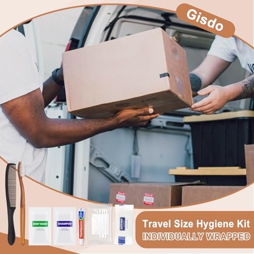 10 Sets Toiletry Kits Homeless Personal Hygiene Kit Bulk Homeless Care Package Supplies Travel Toiletry Kit Homeless Hygiene Kit Bulk for Men Women Charity Disposable Toiletry Kit(8-IN-1) - Image 6
