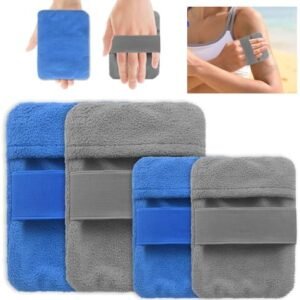 4Packs Sand Remover for Beach, Talc-Free Sand Removal Bags for Adults & Kids, Skin-Friendly Sand Off Bags Beach Vacation Camping Essentials