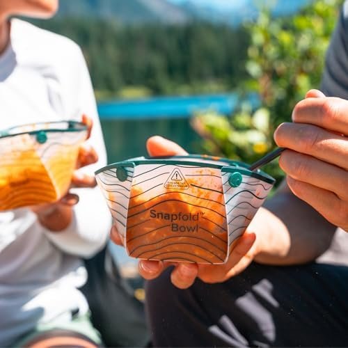 Coghlan's Snapfold™ Bowls 2-Pack – Collapsible, Lightweight and Leakproof for Camping, Hiking, Travel, Picnics, and Outdoor Adventures, BPA-Free, Foldable Space-Saving Design for Easy Storage - Image 8