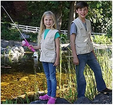 Foxfire Kid's Cargo Explorer Vest for Outdoor, Adventure, Safari and Travel Wear with Pockets, Cotton - Image 3
