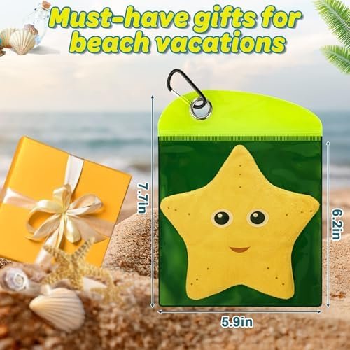 Mity rain Sand Remover for Beach - Sand Eraser Wipe Mitt Bags, Beach Vacation Essentials for Kids Women, Must-Have Beach Accessories for Summer Trips Hawaii Travel Necessities & Supplies - Image 7